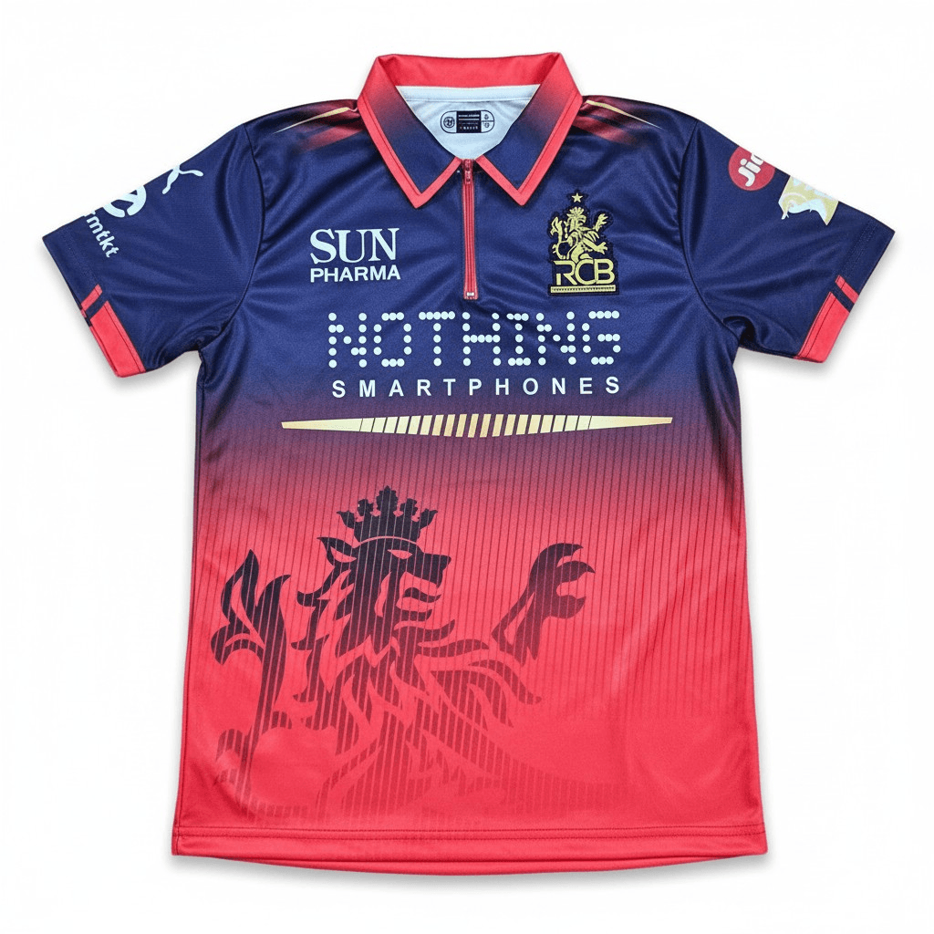 ROYAL CHALLANGERS BANGLORE IPL 2026 EMBROIDERY JERSEY VIRAT KOHLI