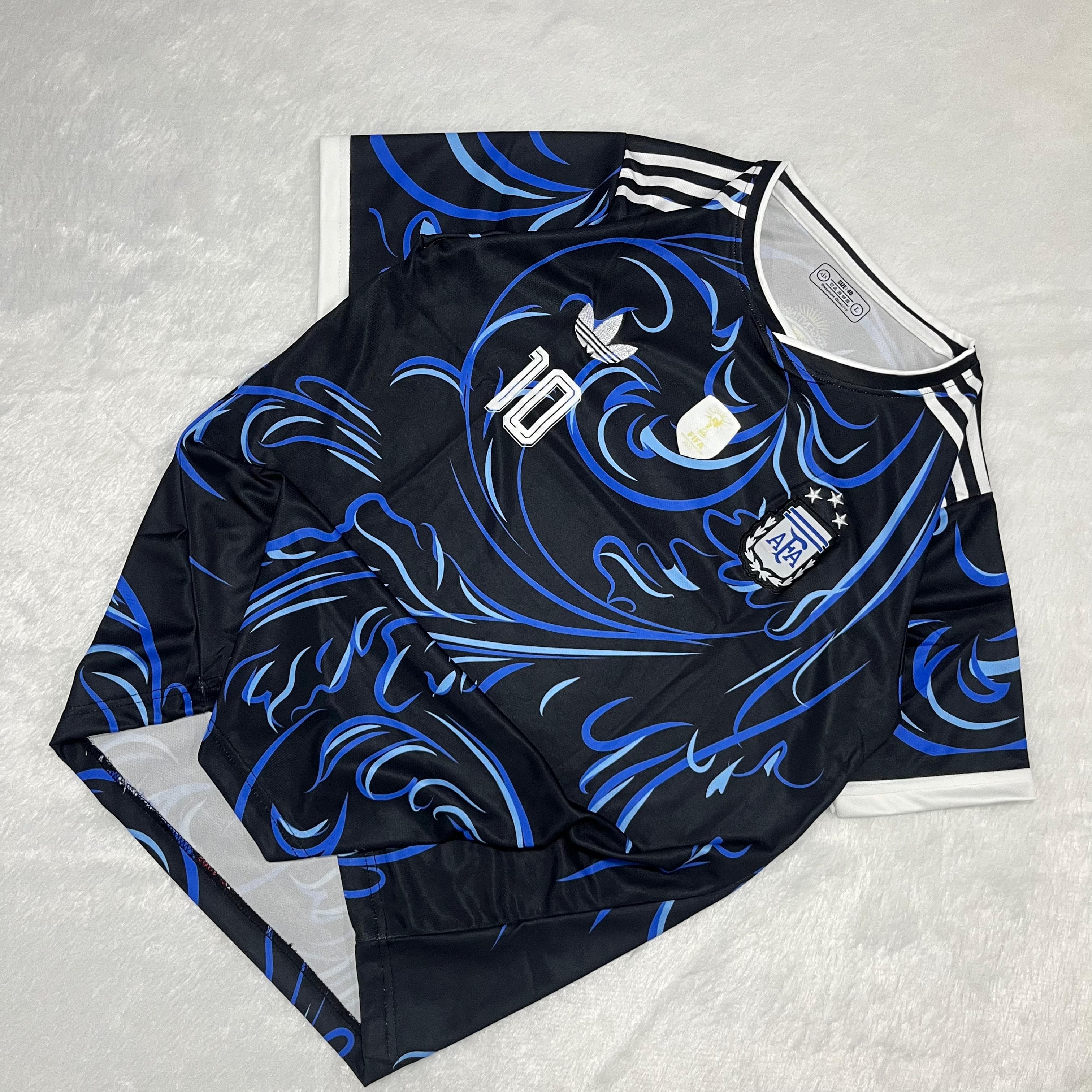 Argentina away 2026 fifa world cup embroidery jersey